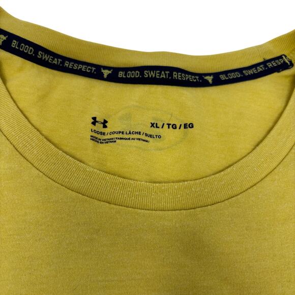 Bundle‎ of 2 Under Armour Project Rock Crewneck Gym T-Shirts - Picture 5 of 8